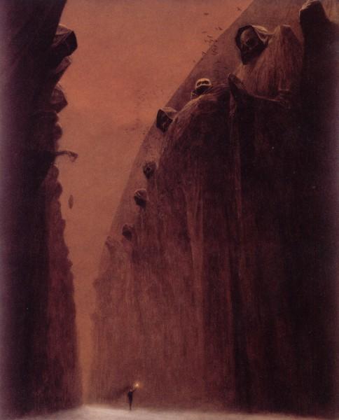 I believe in Picasso Beksinski2