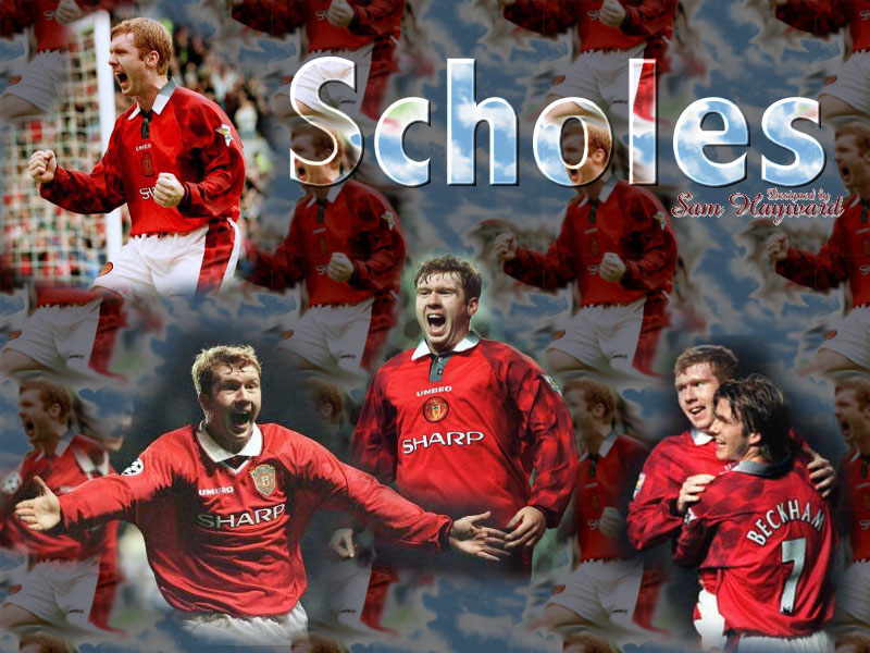 Paul Scholes trước ngưỡng cửa “thiên đàng”! Scholewallpaper