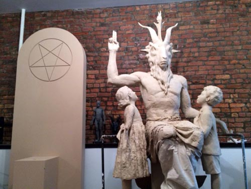 First Look at the Satanic Monument Being Built for Oklahoma’s Statehouse 30033satanstatue