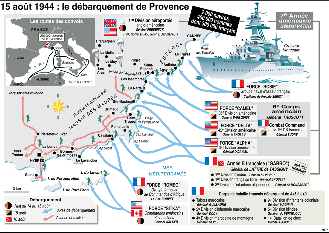 Débarquement en Provence : que s’est-il passé le 15 août 1944 ? 7606679