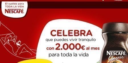 Los suizos votarán si quieren recibir un sueldo de 2.000 euros para toda la vida Sorteo-de-sueldo-nescafe