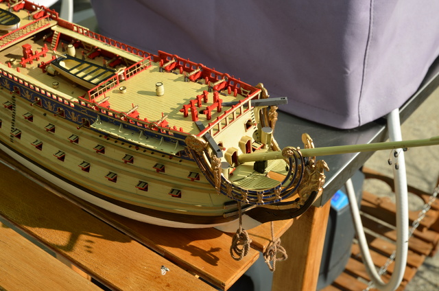 Maquette bateau : soleil royal Heller