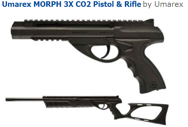 pistolet-carabine Umarex MORPH : arrivé ! Cap176