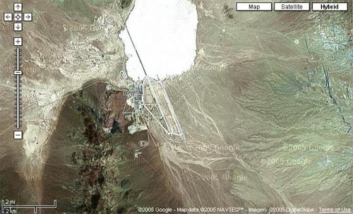 Pictures and Info. of Area 51. Google_area_51