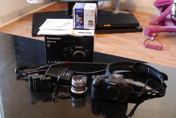 Panasonic G6 Boitier Seul 290€ ou avec Olympus 45mm F1.8 6a2a6fe87f65cac23ba6914f2ee598eb99a33173