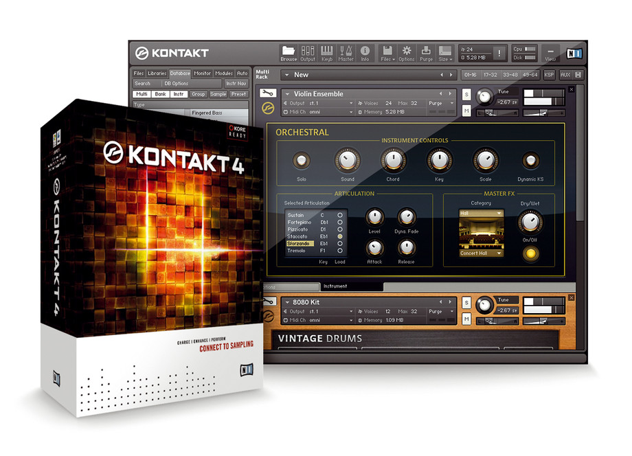 اخر اصدار من Native Instruments Kontakt v4 Native_instruments_Kontakt_4