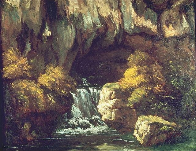 L'art dans toute sa splendeur La_grotte_de_La_Loue_1864_Courbet