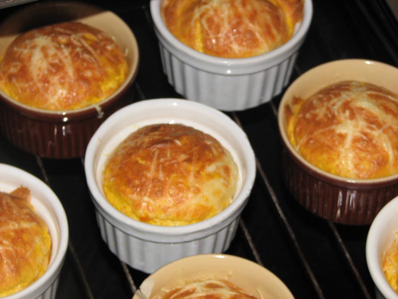 Les soufflés au potiron Souflet