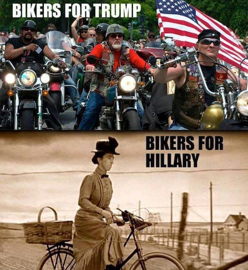 Hillary has been a very bad girl - PART 1 - Page 12 Bikerstrumphill