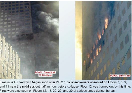 11 Septembre : Des psychologues expliquent pourquoi vous refusez de voir la vérité - Page 18 WTC7fireseastface