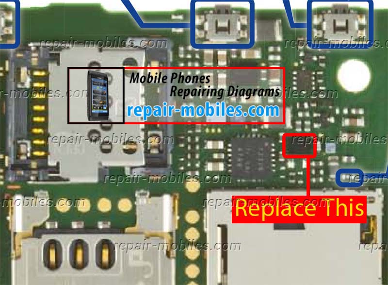 حل مشكلة اللمس نوكيا آشا 203، 202 A202touch2