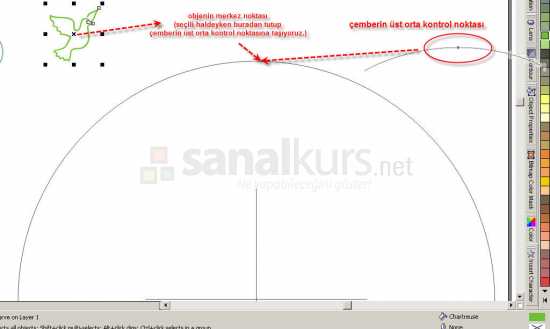 Corel Draw'da Çember Etrafına Semboller Dizme Resim3_2