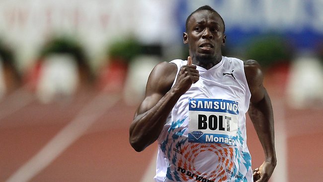 Bolt keen to erase bad memories in Stockholm 421173-usain-bolt