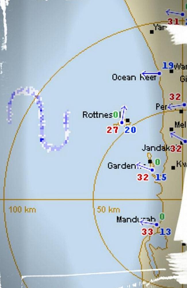 Strange ‘S’-shaped radar phenomenon appears off WA coast – Feb 12, 2014 745806-8a4cf15a-942c-11e3-831f-628faee552fc