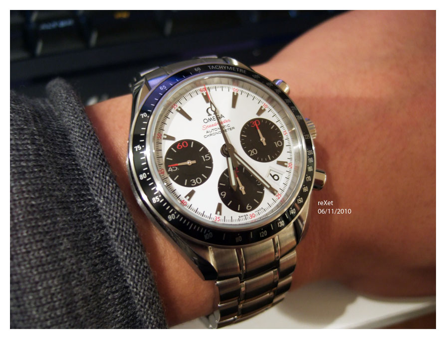 Voila la dernière arrivée Speedmaster_date