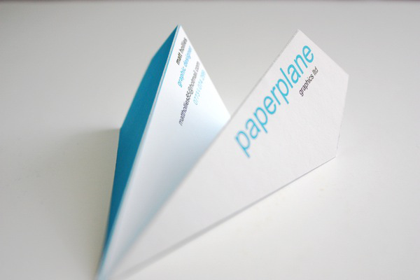Cảm hứng thiết kế: Những Namecard sáng tạo Bc2paperplanes