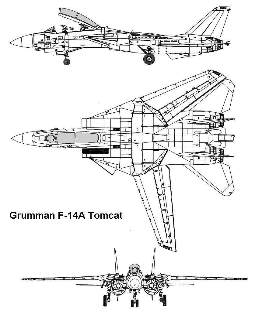 وحوش المقاتلات  الاعتراضية. F14_1_3v