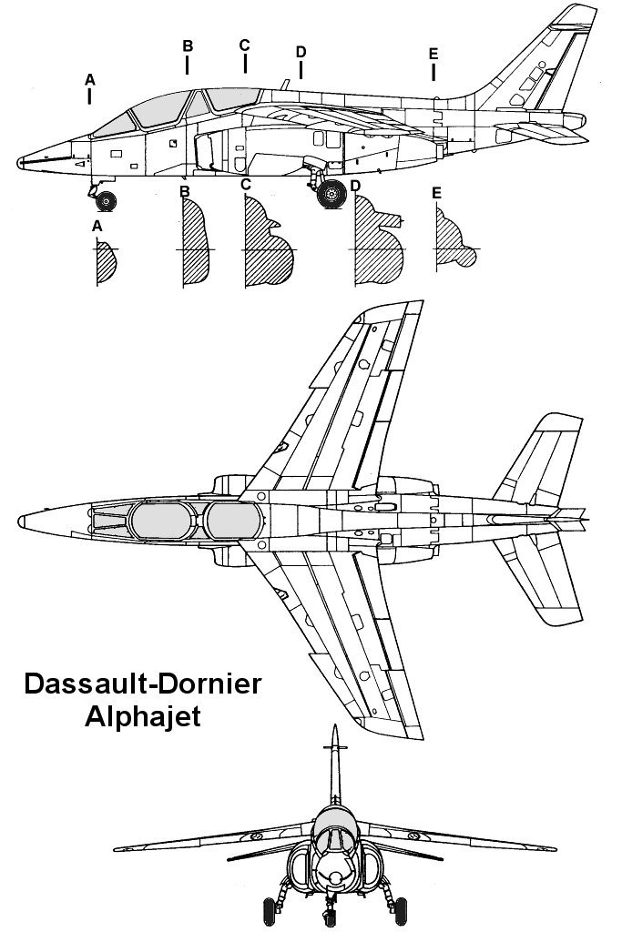 Construccion Aeromodelo en Foam via CNC. Alphajet_3v