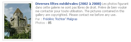 Photos des MÉDIÉVALES DE PROVINS FB-DiversesFetesMedievales