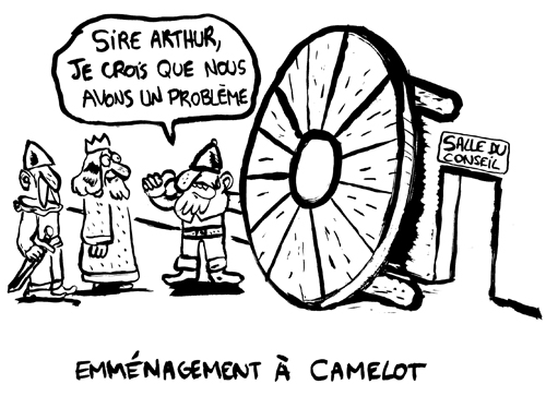 Blagues ... - Page 20 Emmenagementcamelot