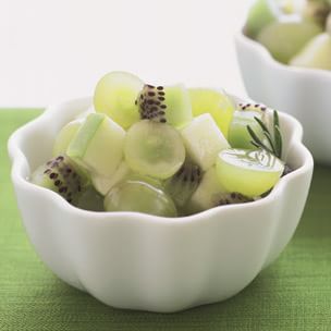 Kiwifruit, Apple & Grape Salad with Rosemary Syrup Img14l