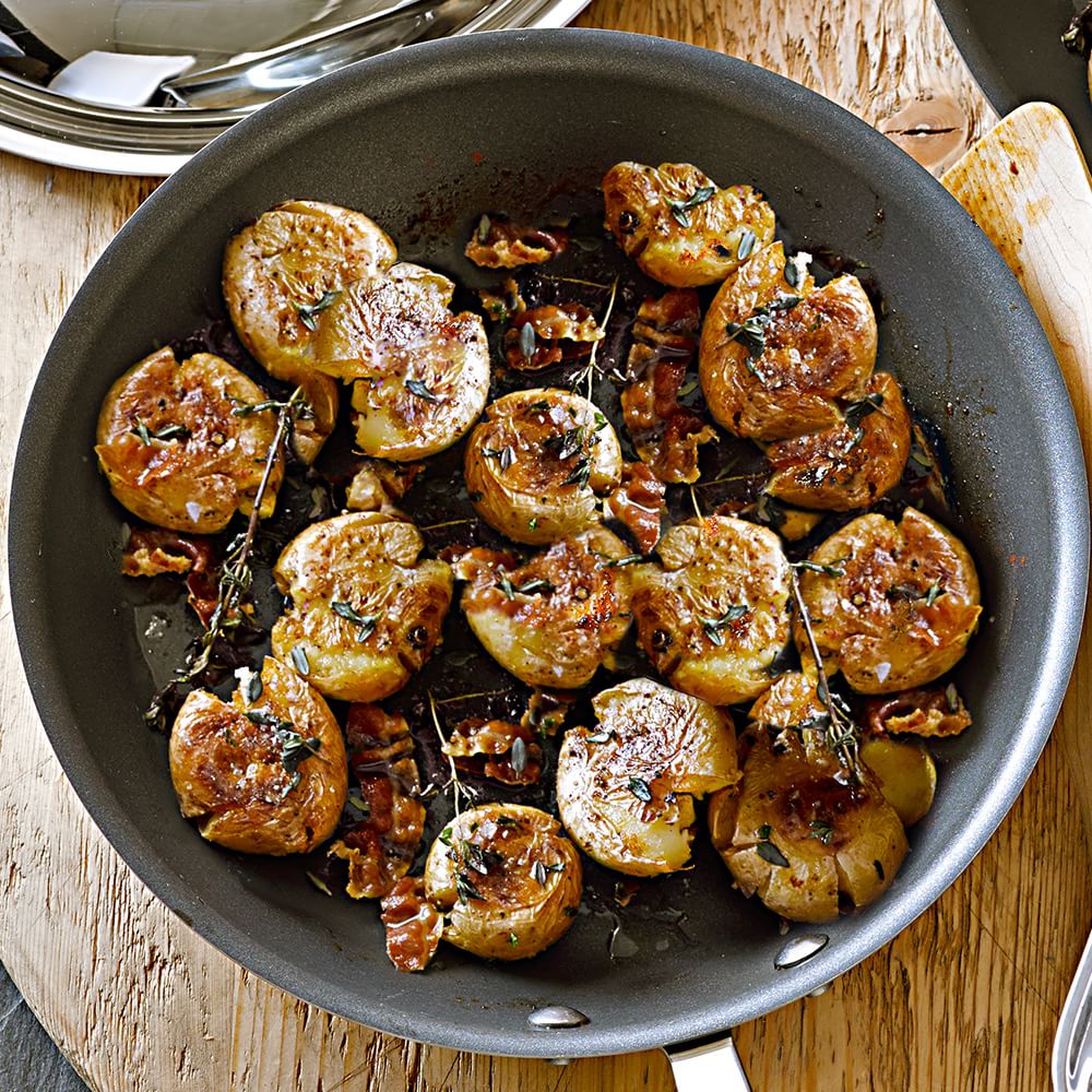 Garlic-Thyme Smashed Potatoes Img19l