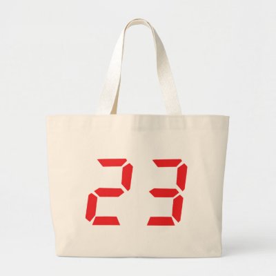   23_twenty_three_red_alarm_clock_digital_number_bag-p149610805894132764z85vq_400