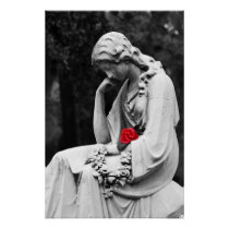 Esculturas en Cementerios - Página 2 Cemetery_statue_b_w_with_color_rose_poster-p228952684974187632tdar_210