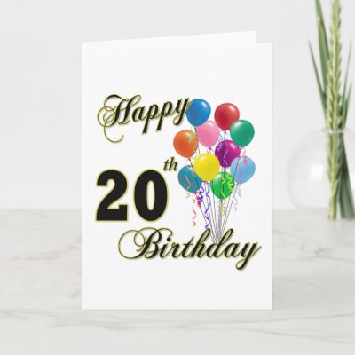 جــوىHappy Birthday To  Happy_20th_birthday_gifts_and_birthday_apparel_card-p137900808337017317qi0i_400