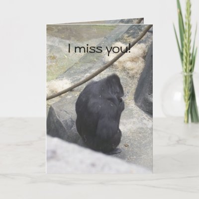 Buenos días a todos 1 - Modo ave fenix: ON - Página 19 Humorous_gorilla_miss_you_card-p137126659222605502b2icl_400