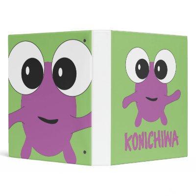 kon kon ^^ kame-chan Konichiwa_purple_green_binder-p127550678451188238f263i_400