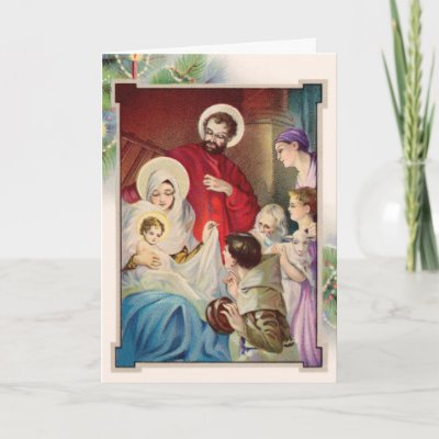 Merry Christmas, Joyeux Noël, Kaj Siab Yes Xus Yug... Religious_christmas_card-p137315999941665835tdtq_400