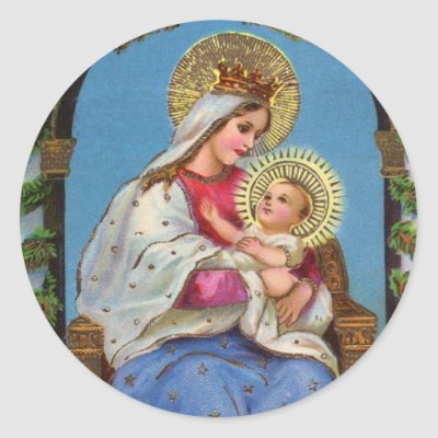 Dieu a donné aux simples fidèles trois livres qui leur enseignent son saint amour. Virgin_mary_and_baby_jesus_religious_stickers-p217982091409379840qjcl_400