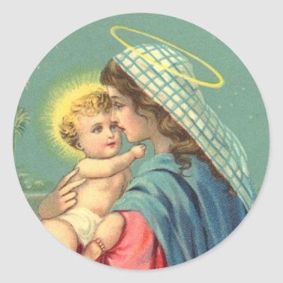 Un miraculé de Lourdes : Gabriel Gargam (I) + (II) + (III) + (IV) Virgin_mary_and_baby_jesus_stickers-p217569432576340826qjcl_400