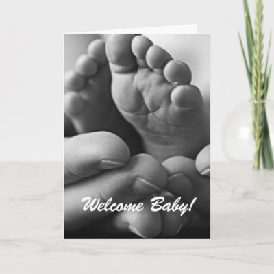 Tootles Baby Girl!!! Welcome_baby_greeting_card-p137215898275672045qiae_400