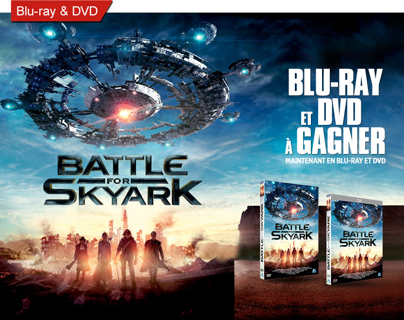 5 Blu-ray du film "Battle of Skyark" Illustration