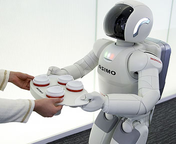 الروبوت الياباني «اسيمو» Asimo