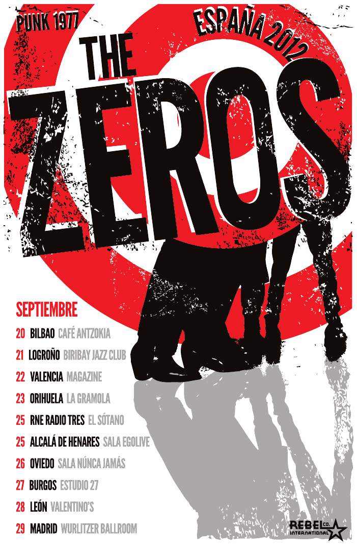 THE ZEROS DE GIRA POR ESPAÑA Zeros