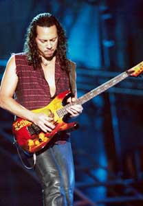 the members of METALLICA group....... Hammett