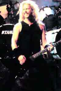 the members of METALLICA group....... Hetfield