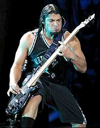 the members of METALLICA group....... Trujillo