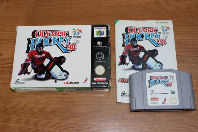 Nintendo 64 OlympicHockey98