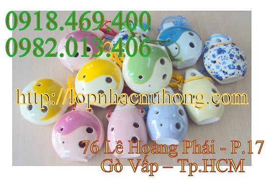 Kèn ocarina 12 lỗ , kèn ocarina 6 lỗ , kèn ocarina dễ chơi thích hợp mọi lứa tuổi - Nhạc cụ Nụ Hồng 201405095552_3001865081_1790163152