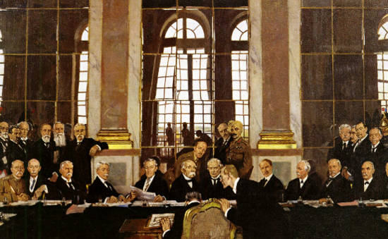 [Accepté] Royaume d'Italie  Armistice-traite-de-versailles-signature