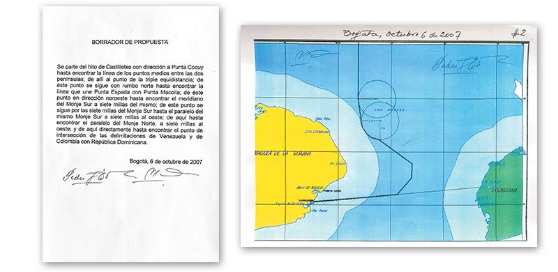 naval - Hipótesis de Conflicto: Venezuela vs. Colombia - Página 12 Delimitaci%C3%B3ndelGolfodeVenezuela