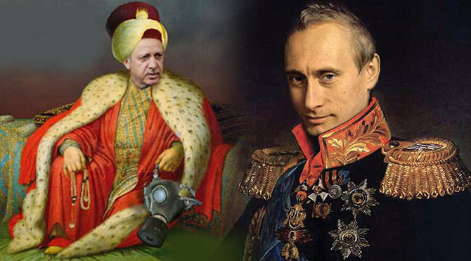 Russia and Turkey Putin-erdogan-car-sultan-670