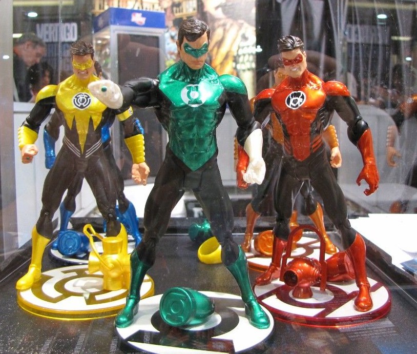 Green Lantern Blackest Night Series 1 Action Figure Set Hal-jordans