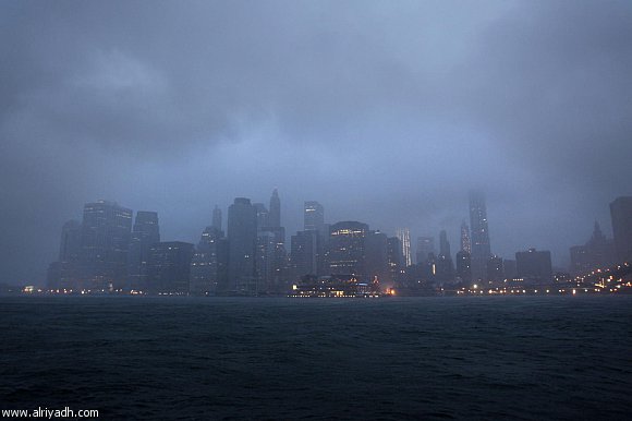 صور نيويورك بعد اعصار ايرين مدينة اشباح خاليه من كل شيء 577553247543