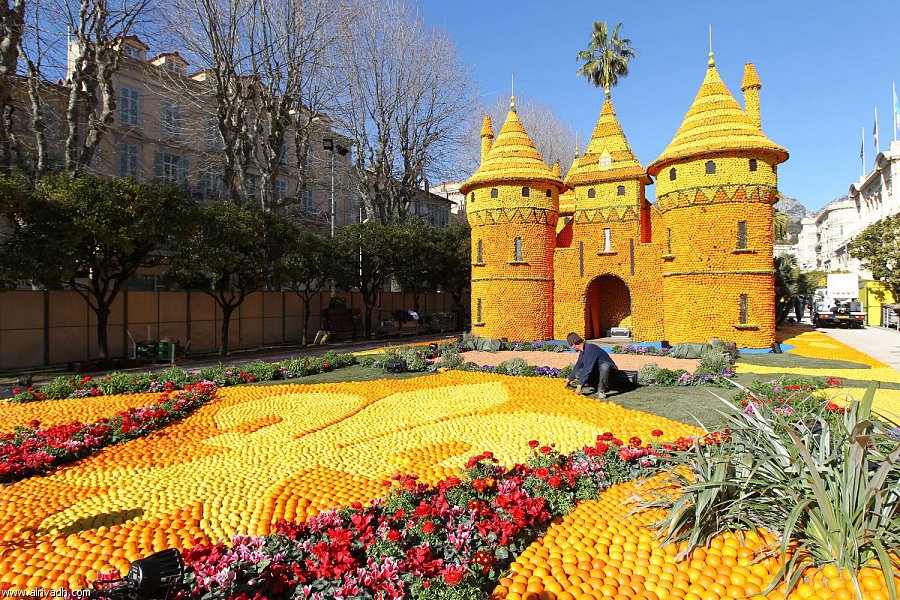  مهرجــان الليمون في فرنســـــا / تمتعوا بالصور - Lemon Festival 2012 Menton - Art of Lemon & Oranges 495636569801