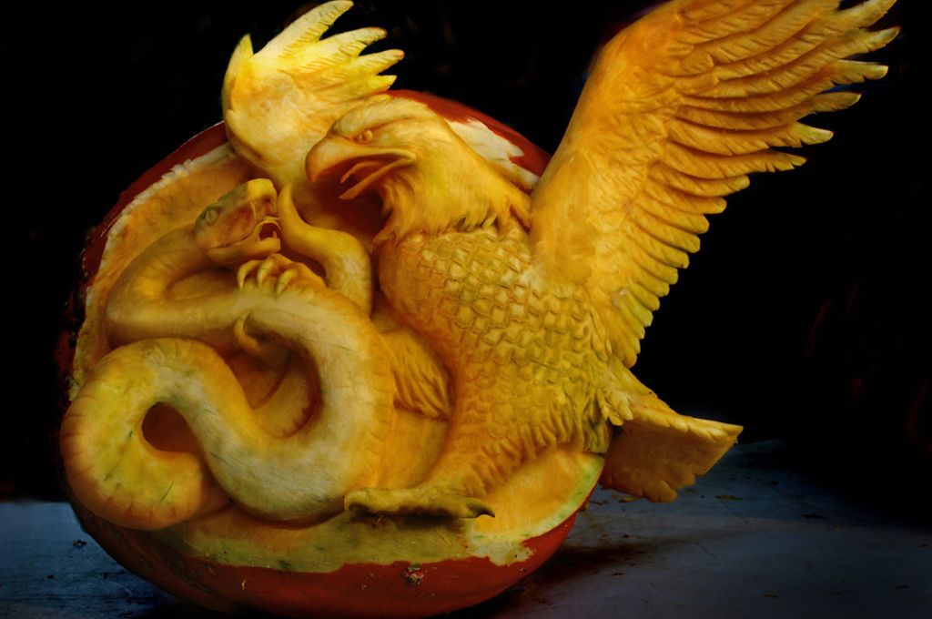 Calabazas con mucho arte Carving_Sue-15